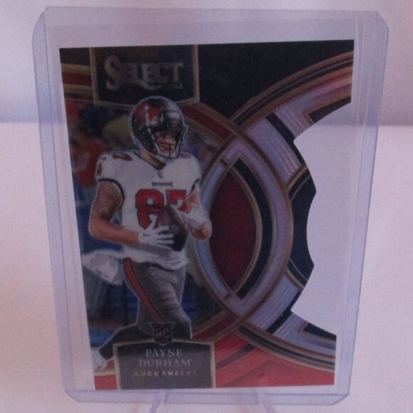 2023 Panini Select Premier #155 Payne Durham Black and Red Prizms Die Cuts - Picture 1 of 5